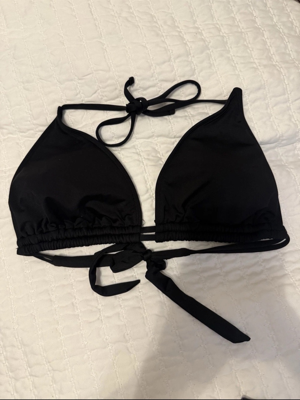 Mossimo Women's Size D/DD Black Halter Style Bikini Top